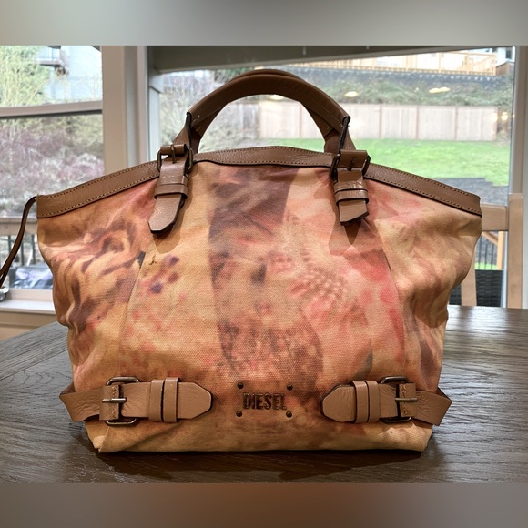 Diesel Bags Diesel Rare Sample Tie Dye Purse In New Condition Zip